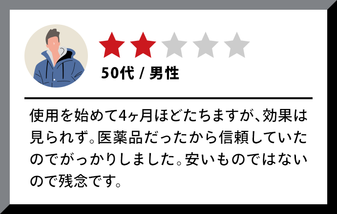 ★★|50代・男性