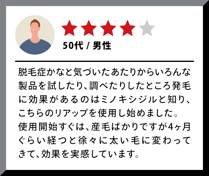 ★★★★★|50代・男性